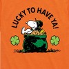 Boys' - Peanuts - Lucky To Have Ya Short Sleeve Graphic T-Shirt - 2 of 4