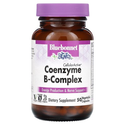 Bluebonnet Nutrition Coenzyme B-Complex, 50 Vegetable Capsules