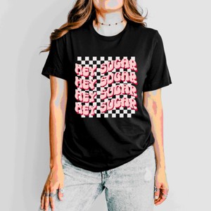 Simply Sage Market Hey Sugar Wavy Stacked Short Sleeve Tee - 1 of 4