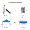 10x10/10x20 Heavy Duty Canopy Tent - 500D Waterproof Pop Up with Roller Bag & Sandbags - 4 of 4