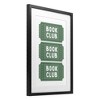Stupell Industries Green Book Club Tickets Framed Print Under Glass Art - 2 of 4