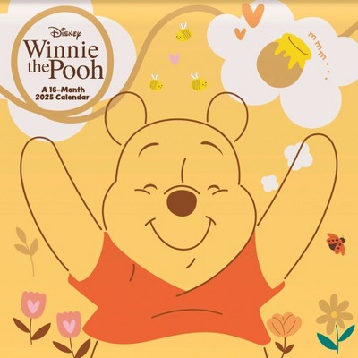 Trends International 2025 Winnie The Pooh Wall Calendar: Monthly Planner, 12x12 Inches, Multicolored, All Ages, Paper
