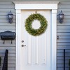 42" Prelit Norwood Fir Christmas Wreath White Lights - National Tree Company - 2 of 4