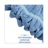 Boardwalk Microfiber Looped-End Wet Mop Head, Medium, Blue - image 4 of 4