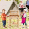 Costway Wooden Barbecue Grill Playset with Play Food Grilling Tools & Accessories - 2 of 4