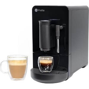 GE Profile Automatic Espresso Machine + Milk Frother One-Touch Brew - Refurbished - 1 of 4
