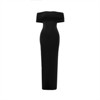 Clotth Women's Off-Shoulder Maxi Dress - Off The Shoulder Ruched Neckline, Backless Cutout, Bodycon Maxi Dress - 2 of 4