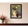 HomeRoots Tulips and Lavender Black Framed Print Wall Art - 2 of 4