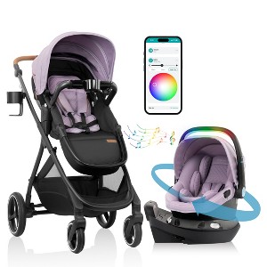 Evenflo Gold Shyft Intuiti Travel System with Revolve LiteMax NXT