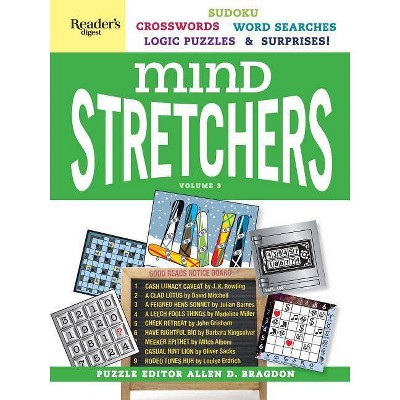 Reader's Digest Mind Stretchers Puzzle Book Vol. 3, 3 - (Mind Stretcher's) (Spiral Bound)