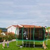 BestParts 8x14FT Outdoor Rectangle Trampoline with Safety Net – Heavy-Duty ASTM Approved Bouncer - 2 of 4