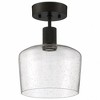 Access Lighting Port Nine 1 - Light Flush Mount in  Matte Black - 4 of 4