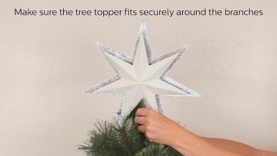 Las Vegas Raiders Star Tree Topper (Aluminum)