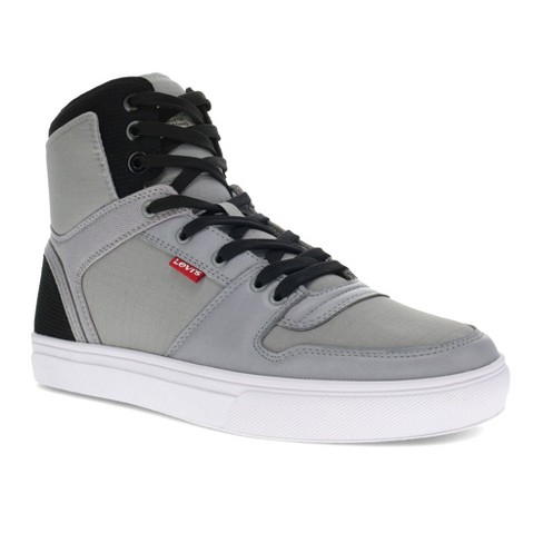 Levi's Mens Mason Hi Cz Casual Fashion Sneaker Boot, Grey/black