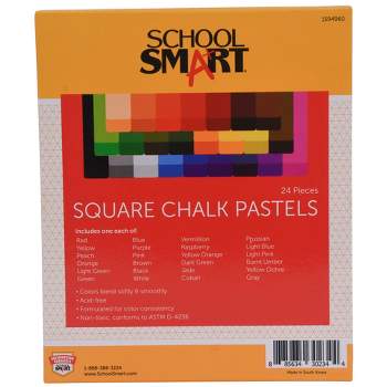 Sargent Art Artist Chalk Pastel Set 12 Count (Pack of 24) Total 288 Count  Colors may vary