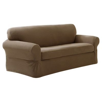 Stretch Pixel Loveseat Slipcover 2 Piece Maytex Target