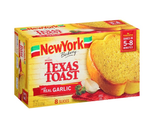 New York Texas Frozen Garlic Toast - 8ct/11.25oz