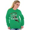 Funny Christmas How Good Santa Sweatshirt for Men or Women Brisco Brands - 4 of 4