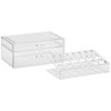 Glamlily Clear Makeup Organizer with Drawers and Brush Holder (9.4 x 5.9 x 6.88 In) - image 4 of 4