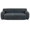 LOVMOR U_Style 81.5" Minimalist Compression Sofa, Curved Design, 3-Seater Casual Sofa for Living Rooms, Bedrooms, and Apartments - 3 of 4