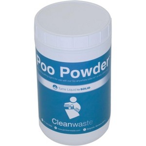 Cleanwaste Poo Powder, Deodorizing Waste Treatment, Turns Liquid Waste to Solids for Camping, Travel and Emergencies - 1 of 4