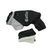 Doggie Design "Ruffin It" Winter Full Dog Snowsuit, Black and Gray, Small - image 4 of 4