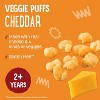 Earth's Best Organic Veggie Cheddar Puffs Baby & Toddler Snacks Sesame Street - 1.55oz - 3 of 4