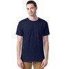 Hanes Men's Midweight Crewneck T-Shirt - 6-Pack, Short Sleeve, Cotton Blend - 3 of 4