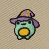 Dalix Sorcerer Frog Cotton Bucket Hat Lightweight Outdoor Travel Beach Everyday Womens - 2 of 4