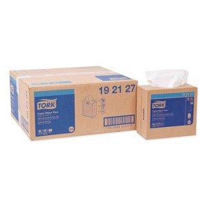 Tork Multipurpose Paper Wiper, 9.25 x 16.25, White, 100/Box, 8 Boxes/Carton - 1 of 4