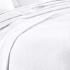 Basketweave Cotton Matelasse Decorative Bedspread and Pillow Sham Set by Blue Nile Mills - image 4 of 4