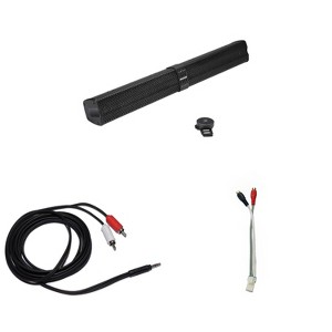 Kicker PowerBar 47KPB2 10 Speaker Amplified Sound Bar & Non-Ride Command RCA Adapter - 1 of 4