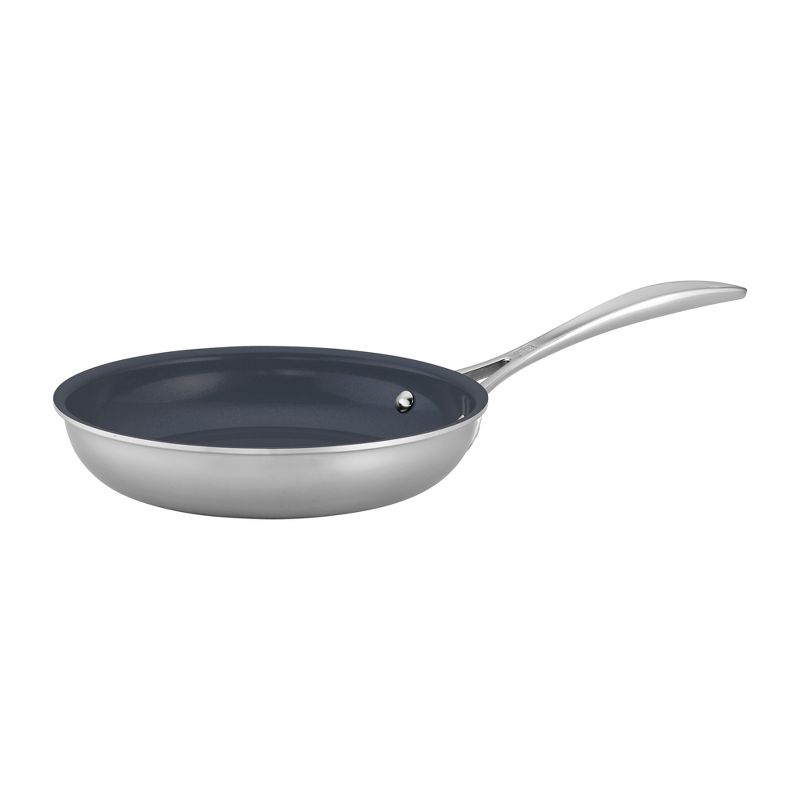 ZWILLING Clad CFX Stainless Steel Ceramic Nonstick Fry Pan, 1 of 6
