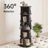 Aoxun 360° Rotating Bookcase for Bedroom, Living Room, Study Room - 4 of 4