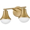 Lark Haddie 2 - Light Vanity in  Lacquered Brass - 2 of 4