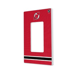 NHL Eastern Conference Teams Stripe Hidden-Screw Light Switch Plate for Single Rocker - 1 of 4