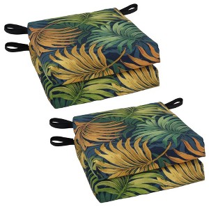 Blazing Needles, Set of 4 Outdoor Chair Cushions - 1 of 3