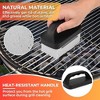 Aoibox Griddle Cleaning Kit for Flat Top Grill, Accessories Cleaner Tool Set with Grill Stone, Scraper, Scouring Pads & Handles, Easy Stain Removal - 4 of 4