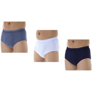 Wearever Incontinence Underwear for Men - Reusable & Washable Men's Bladder Control Briefs with Maximum Absorbency - 1 of 4