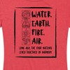Women's - Avatar: The Last Airbender - Elements Harmony Short Sleeve Graphic T-Shirt - 2 of 4