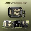 HTUTWOO for AirPods 4 Generation Case Cover with Cleaner Kit, Hard Shell Protective Armor with Lock for AirPods 4 - 2 of 4