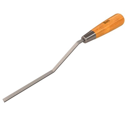 Bon Tool 11-738 Tuckpoint Trowel -Square 1/4-inch Wood Handle