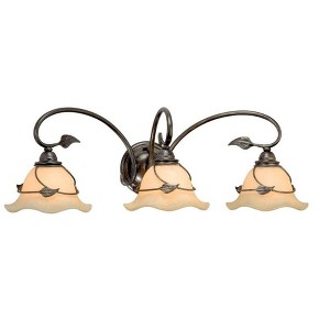 Vaxcel Vine 3 - Light Vanity in  Oil Shale - 1 of 4