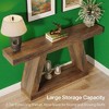 KTMBDW 55 Inches Long Console Table for Entryway, Sofa Table Behind Couch, Wooden Entry Table Foyer Hallway Table for Living Room - 4 of 4