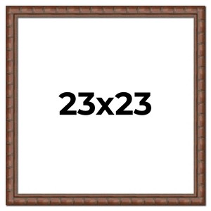 PosterPalooza | 23x23 Modern Bamboo Picture Frame, UV Acrylic, 5 Finishes - 1 of 4