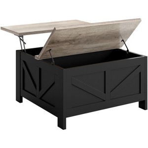 Yaheetech Wooden Lift Top Coffee Table with Hidden Compartments for Living Room Reception - 1 of 4