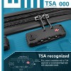 Vynxaria 6PC Hardside Expandable Luggage Set: Spinner Wheels, TSA Lock, 2 Cosmetic Cases & Travel Bags - 2 of 4