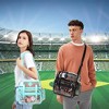 Wikineon Clear Tote Bag Clear Bag Stadium Approved 12x6x12 Stadium Bag for Work, Sports Games, Gym - 2 of 4