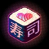 Men's Design By Humans I Love Sushi Pink Glow By EranFowler T-Shirt - 2 of 2