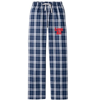 Love all Tennis Women's Flannel Plaid Pant